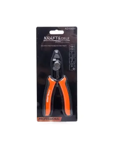 Cleste pentru taiat si sertizat cabluri electrice, KD10691, Kraft&Dele