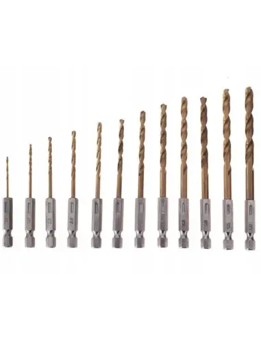 Set burhie titan, 13 buc 1.5-6.5mm, KD982, Kraft&Dele