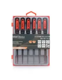 Set pile pentru metal, 6 buc, KD10287, Kraft&Dele