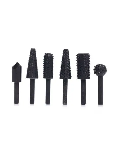 Freze pentru metal si lemn, 6 buc, KD11214, Kraft&Dele