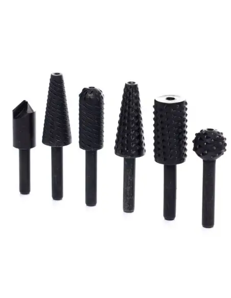 Freze pentru metal si lemn, 6 buc, KD11214, Kraft&Dele