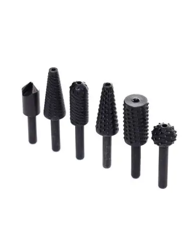 Freze pentru metal si lemn, 6 buc, KD11214, Kraft&Dele