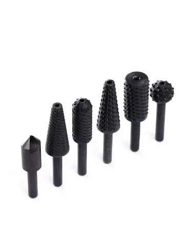 Freze pentru metal si lemn, 6 buc, KD11214, Kraft&Dele