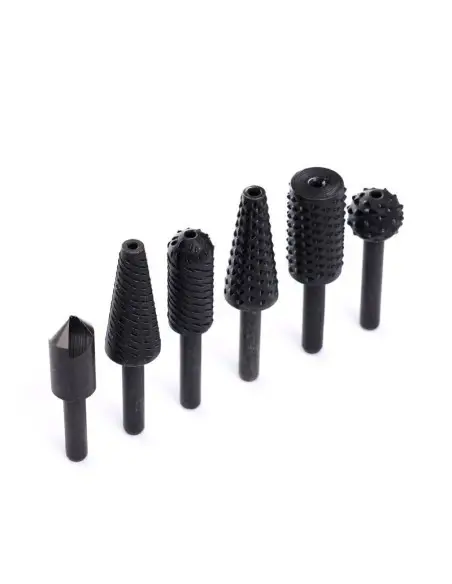 Freze pentru metal si lemn, 6 buc, KD11214, Kraft&Dele