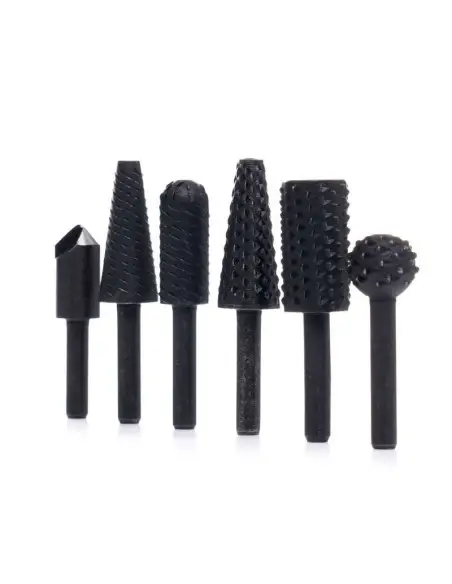 Freze pentru metal si lemn, 6 buc, KD11214, Kraft&Dele