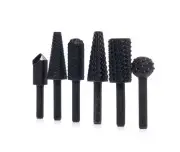 Freze pentru metal si lemn, 6 buc, KD11214, Kraft&Dele