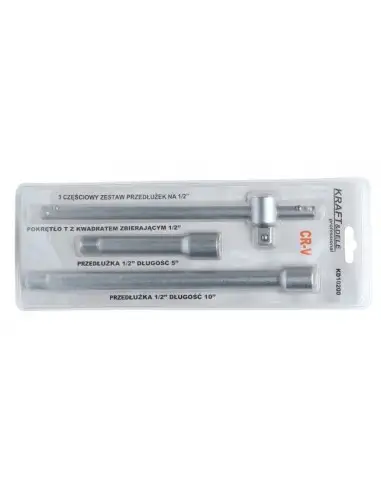 Set extensii 3 buc, 1/2", KD10200, Kraft&Dele