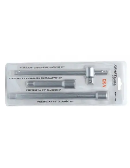 Set extensii 3 buc, 1/2", KD10200, Kraft&Dele