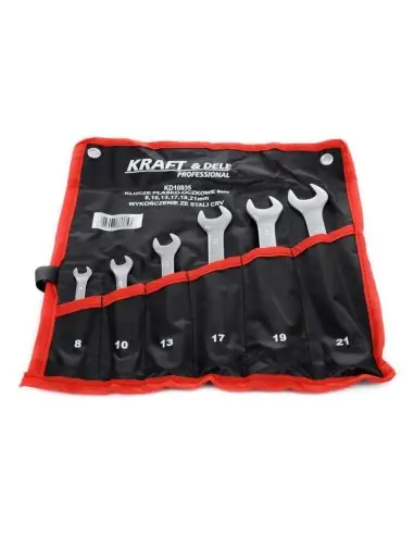 Set chei combinate, 6 buc 8-21mm, KD10935, Kraft&Dele