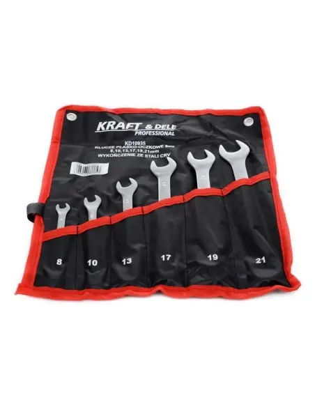 Set chei combinate, 6 buc 8-21mm, KD10935, Kraft&Dele