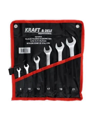 Set chei combinate, 6 buc 8-21mm, KD10935, Kraft&Dele