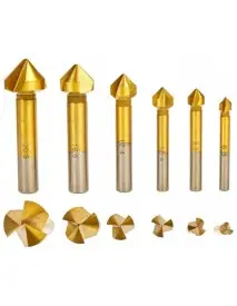 Set freze conice, 6 buc pentru lemn, KD983, Kraft&Dele