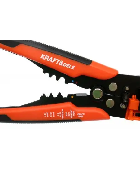 Cleste pentru dezizolat cabluri electrice, 205mm, KD10535, Kraft&Dele Cleste pentru dezizolat cabluri electrice, 205mm, KD10535, Kraft&Dele