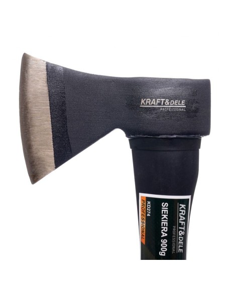 Topor cu maner din fibra de sticla, 900g 38cm, KD274, Kraft&Dele