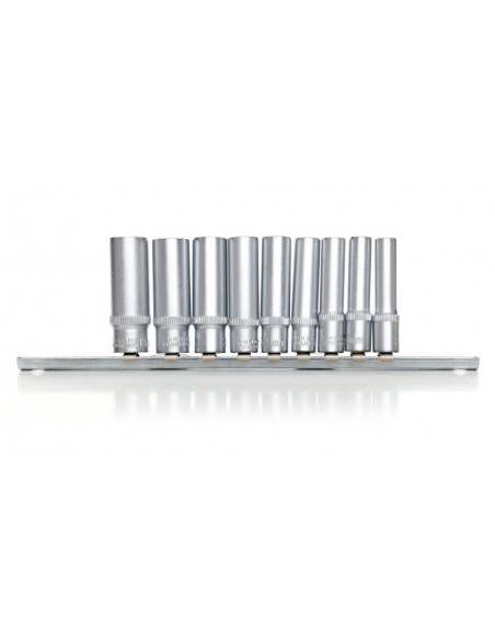 Set chei tubulare, 1/4" 9 buc, KD10232, Kraft&Dele