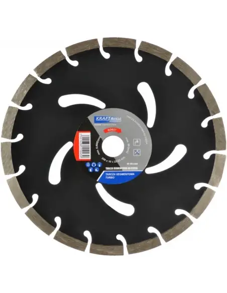 Disc de taiere beton, 230x10x22.23, KD927, Kraft&Dele Disc de taiere beton, 230x10x22.23, KD927, Kraft&Dele