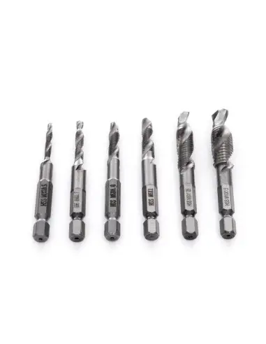 Set burghie pentru filetare, M3 M10, KD980, Kraft&Dele