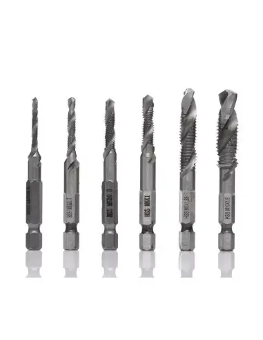 Set burghie pentru filetare, M3 M10, KD980, Kraft&Dele