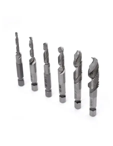 Set burghie pentru filetare, M3 M10, KD980, Kraft&Dele