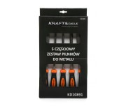 Set pile pentru metal, 5 buc, KD10891, Kraft&Dele