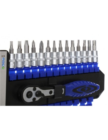 Set bit torx cu crichet, 27 elemenet 1/4", KD10225, Kraft&Dele