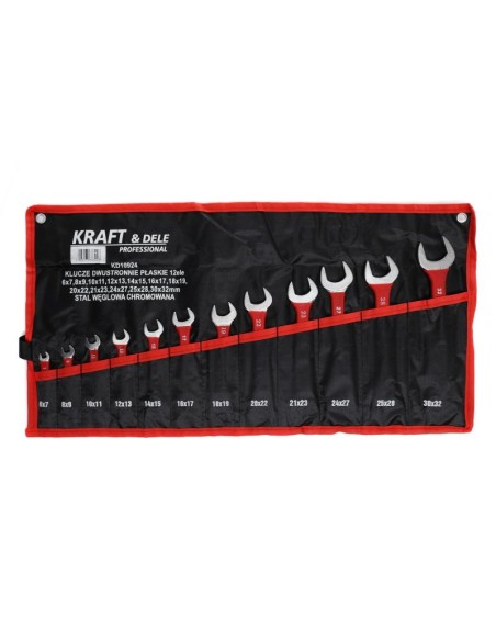 Set chei fixe, combinate 12 buc, KD10924, Kraft&Dele Set chei fixe, combinate 12 buc, KD10924, Kraft&Dele