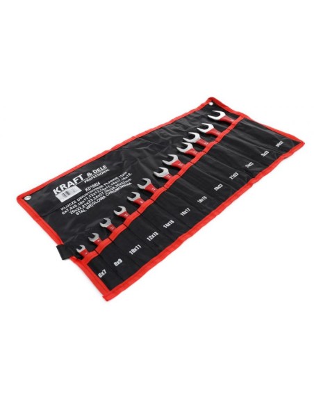 Set chei fixe, combinate 12 buc, KD10924, Kraft&Dele Set chei fixe, combinate 12 buc, KD10924, Kraft&Dele