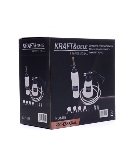 Set pentru inlocuirea lichidului, de frana, KD1457, Kraft&Dele
