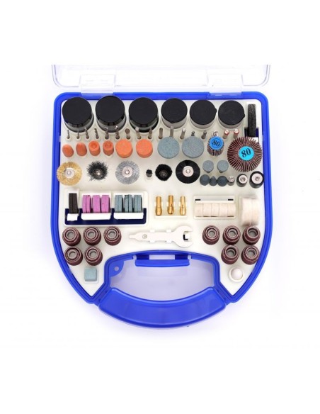 Accesorii mini polizor drept, 300 buc, KD10755, Kraft&Dele Accesorii mini polizor drept, 300 buc, KD10755, Kraft&Dele