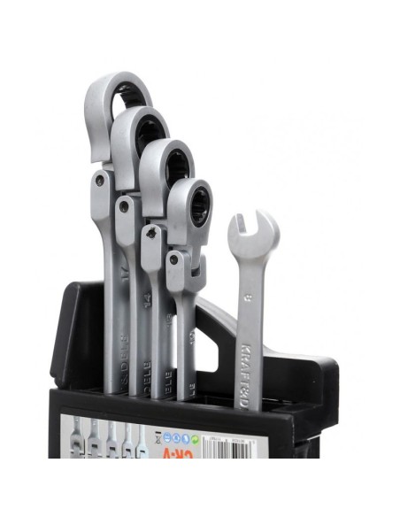 Set chei inelare articulate, 5buc, KD10105, Kraft&Dele Set chei inelare articulate, 5buc, KD10105, Kraft&Dele