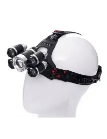 Lanterna frontala de cap, Kraft&Dele, KD1248, T6 LED