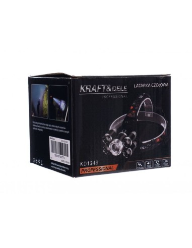 Lanterna frontala de cap, T6 LED, KD1248, Kraft&Dele Lanterna frontala de cap, T6 LED, KD1248, Kraft&Dele