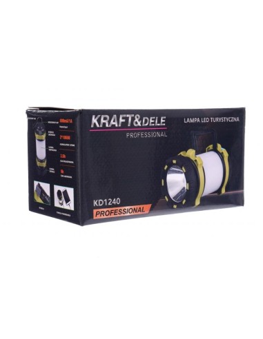 Lanterna cu acumulator, T6 LED, KD1240, Kraft&Dele Lanterna cu acumulator, T6 LED, KD1240, Kraft&Dele