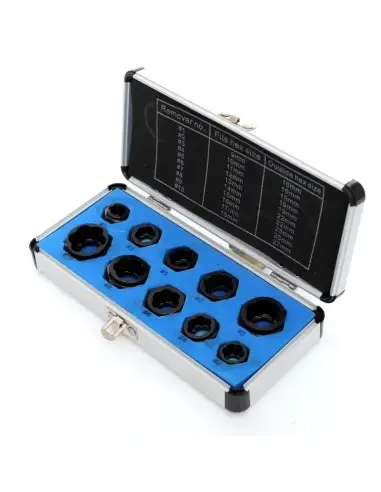 Extractoare pentru suruburi defecte, 10 buc, KD10268, Kraft&Dele