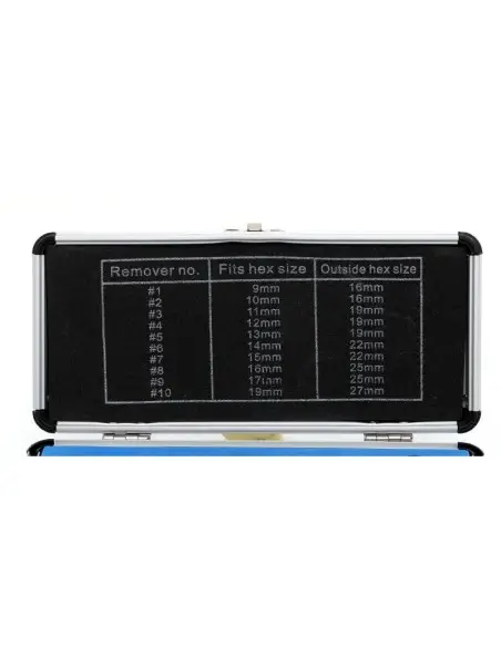 Extractoare pentru suruburi defecte, 10 buc, KD10268, Kraft&Dele