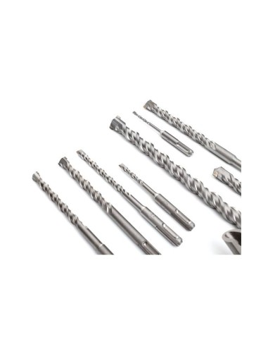 Set 9 burghie, S4 + 3 dalti SDS+, KD10206, Kraft&Dele