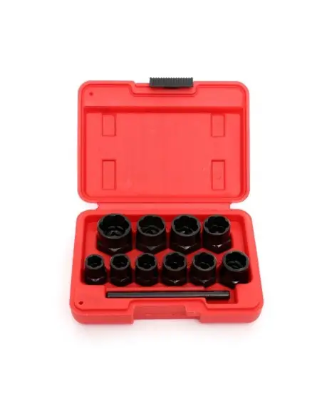 Extractoare pentru suruburi rupte, 10 buc, KD10270, Kraft&Dele Extractoare pentru suruburi rupte, 10 buc, KD10270, Kraft&Dele