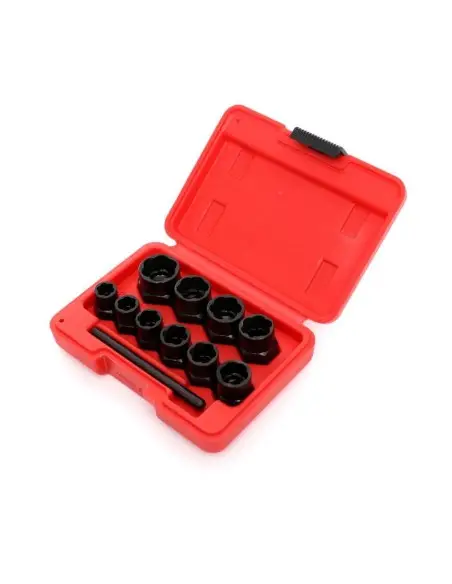 Extractoare pentru suruburi rupte, 10 buc, KD10270, Kraft&Dele Extractoare pentru suruburi rupte, 10 buc, KD10270, Kraft&Dele