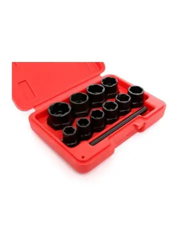 Extractoare pentru suruburi rupte, 10 buc, KD10270, Kraft&Dele Extractoare pentru suruburi rupte, 10 buc, KD10270, Kraft&Dele