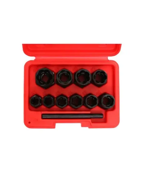 Extractoare pentru suruburi rupte, 10 buc, KD10270, Kraft&Dele Extractoare pentru suruburi rupte, 10 buc, KD10270, Kraft&Dele