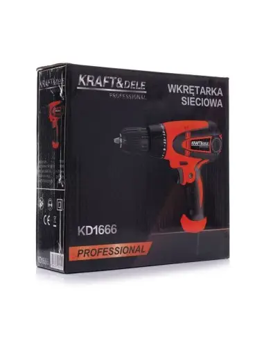 Surubelnita cu burghiu, 900W, KD1666, Kraft&Dele