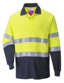 Tricou de protectie Ignifug si Antistatic, doua tonuri-FR74