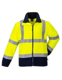 Jacheta de protectie din Fleece HiVis Ignifug, FR31, Antistatic