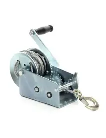 Troliu cu manivela, franghie 1200kg, KD1122, Kraft&Dele