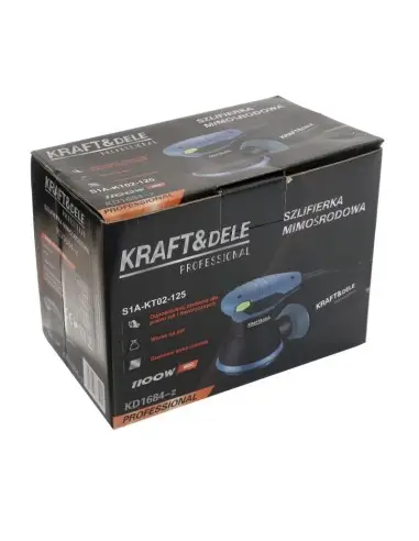 Slefuitor excentric, 1100W, KD1684-Z, Kraft&Dele Slefuitor excentric, 1100W, KD1684-Z, Kraft&Dele