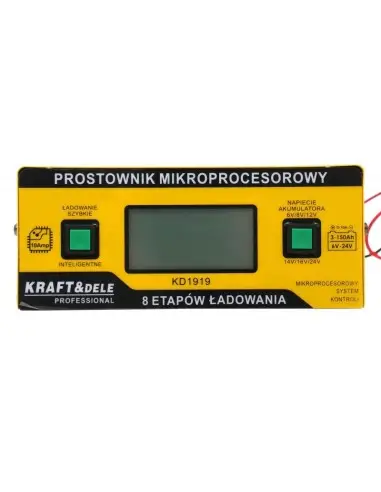 Redresor auto digital, cu microprocesor 10A, KD1919, Kraft&Dele Redresor auto digital, cu microprocesor 10A, KD1919, Kraft&Dele