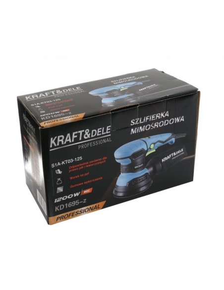 Slefuitor excentric, 1200W, KD1695-Z, Kraft&Dele Slefuitor excentric, 1200W, KD1695-Z, Kraft&Dele