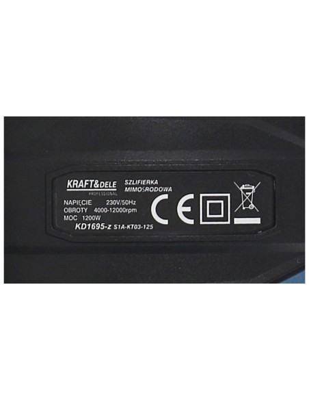 Slefuitor excentric, 1200W, KD1695-Z, Kraft&Dele Slefuitor excentric, 1200W, KD1695-Z, Kraft&Dele
