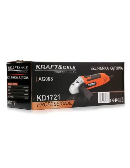 Polizor unghiular, 125mm 1200W, KD1721, Kraft&Dele Polizor unghiular, 125mm 1200W, KD1721, Kraft&Dele