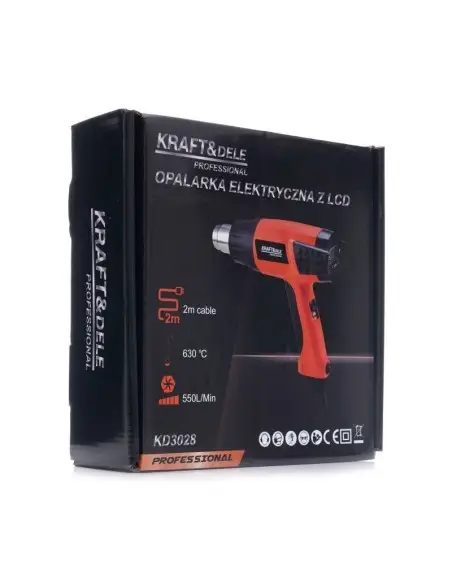 Pistol cu aer cald, 2000W, KD3028, Kraft&Dele Pistol cu aer cald, 2000W, KD3028, Kraft&Dele